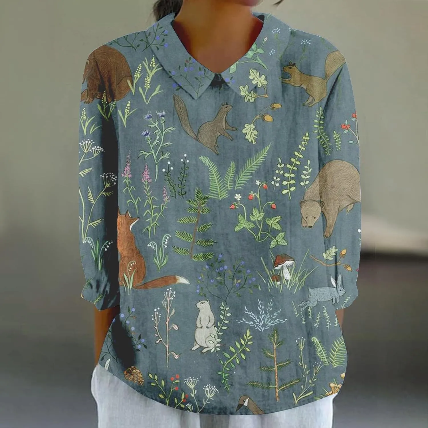 Womens Linen Tops Tops Summer Casual V Neck Tshirt Ladies 2024 Floral Print Daily Tees Tunic White Blouse for Women