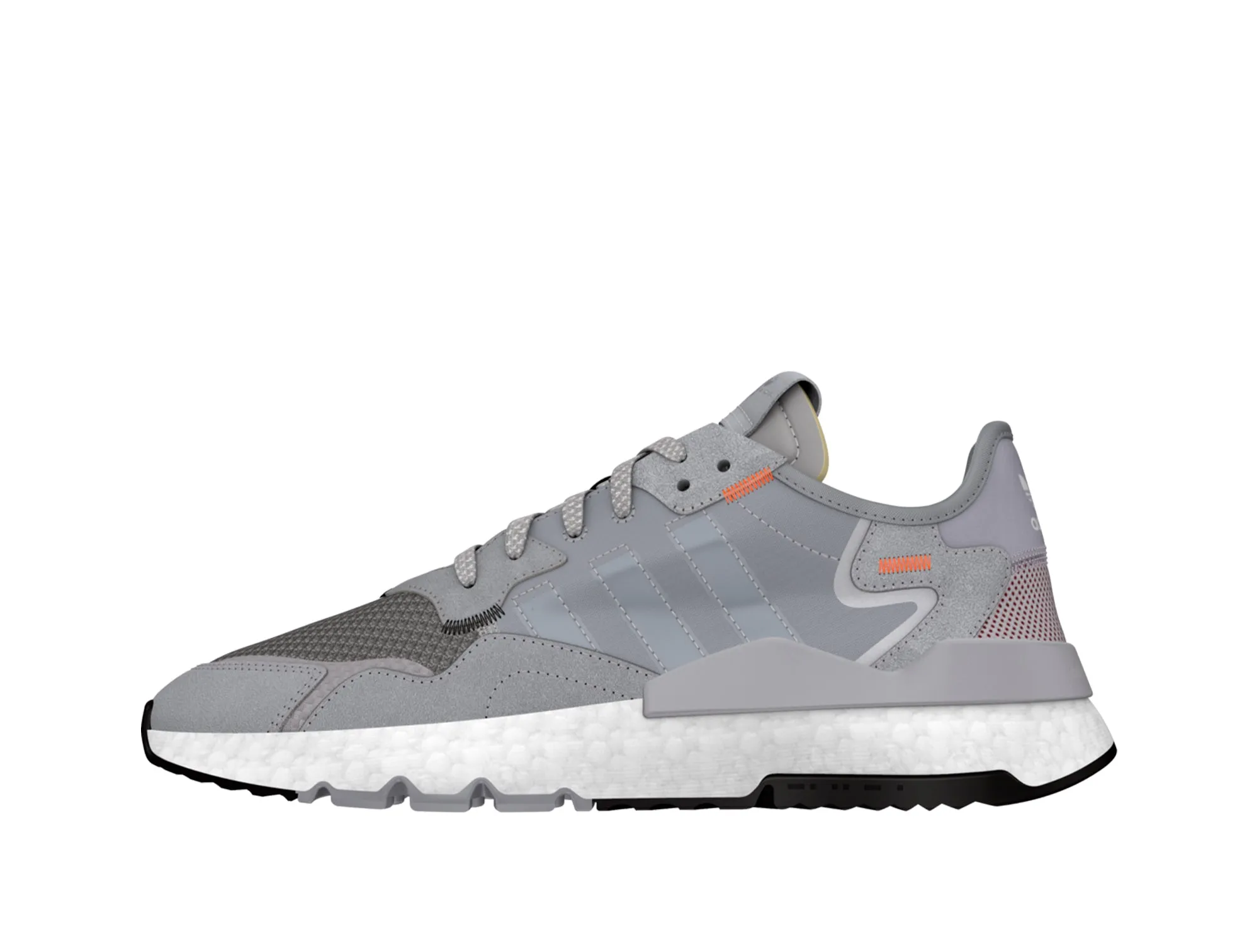 Zapatilla Adidas Nite Jogger Hombre Gris
